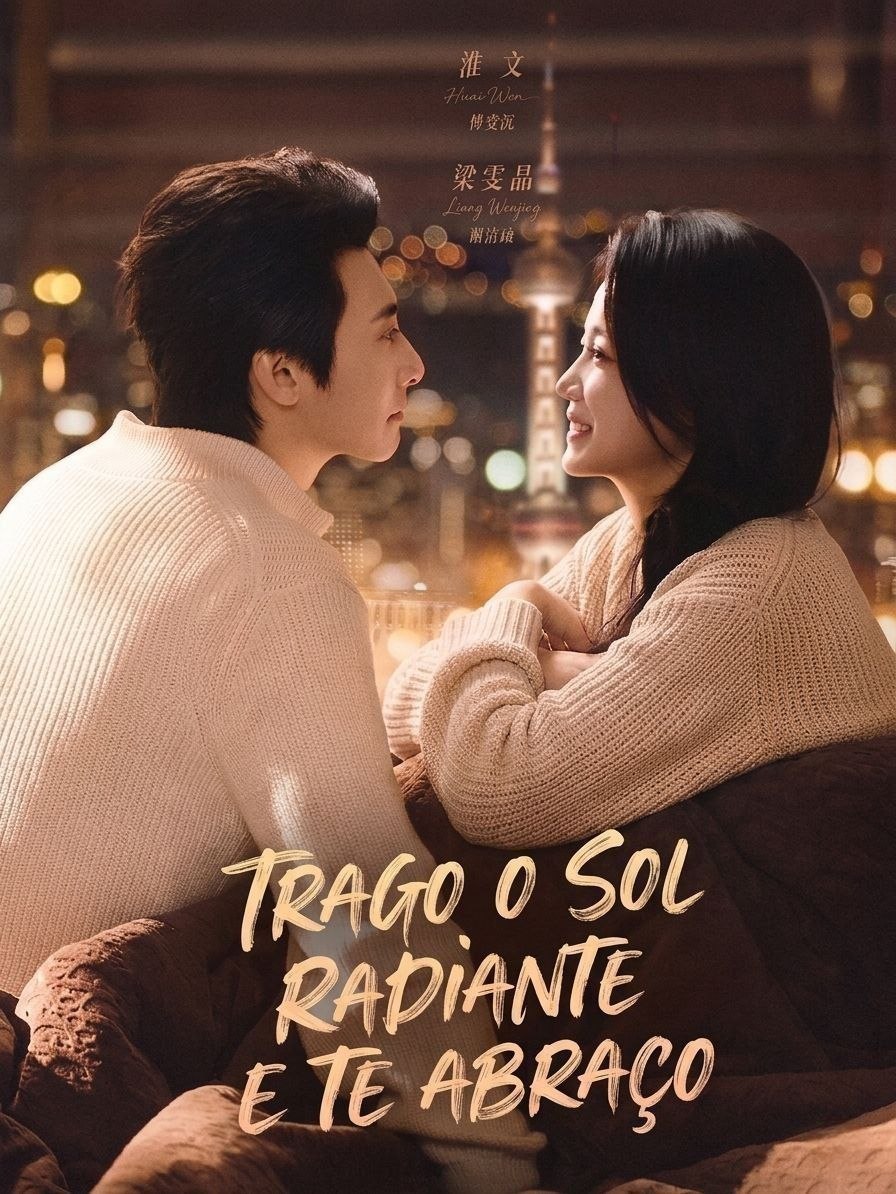 TRAGO O SOL RADIANTE E TE ABRAÇO
