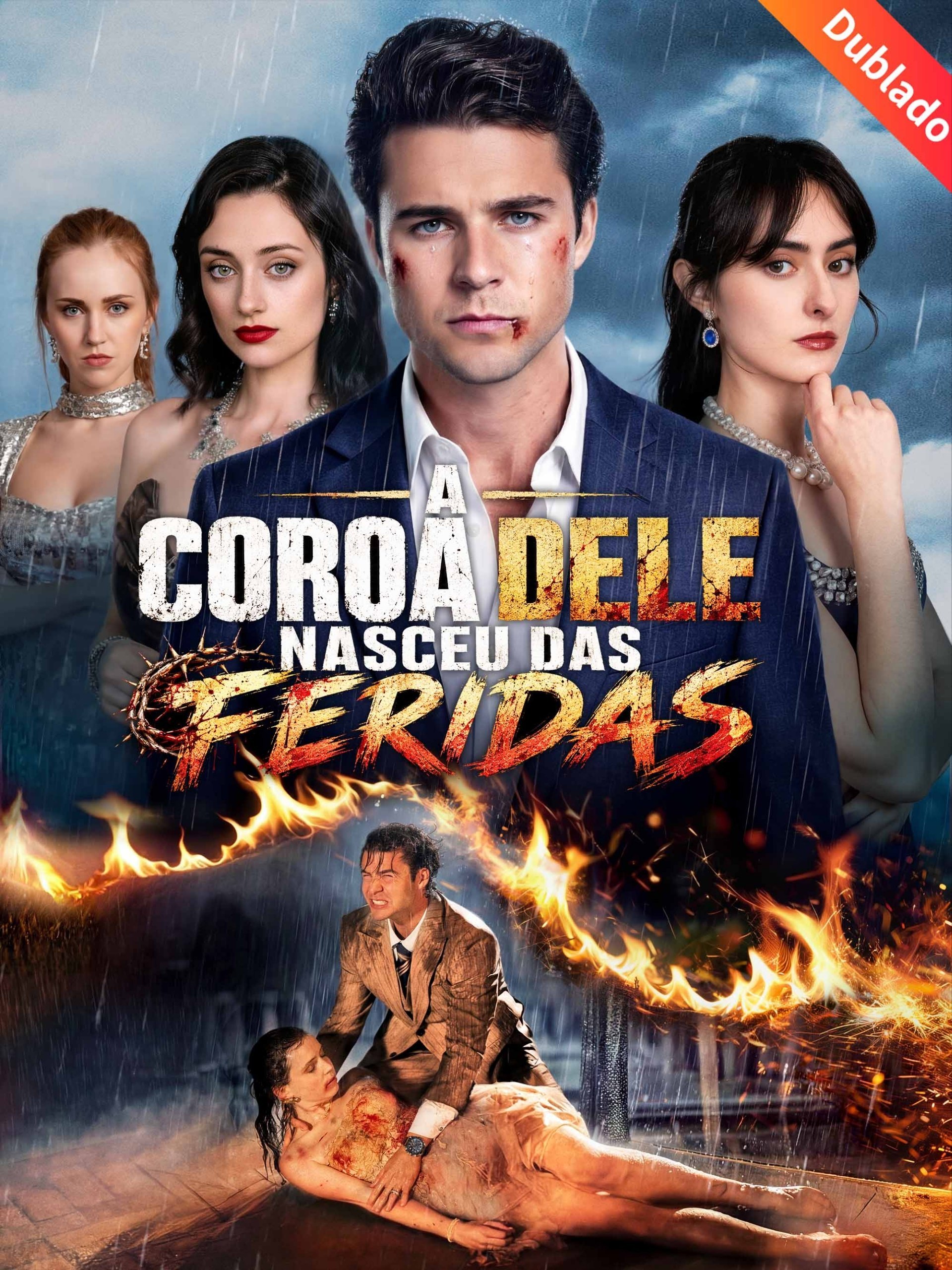 A COROA DELE NASCEU DAS FERIDAS