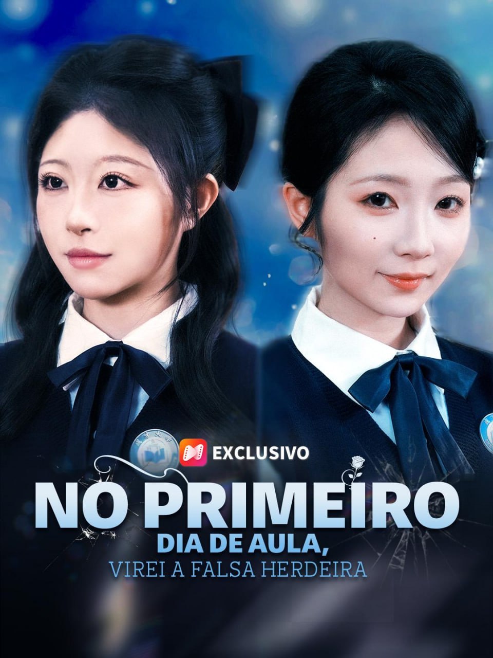 NO PRIMEIRO DIA DE AULA, VIREI A FALSA HERDEIRA