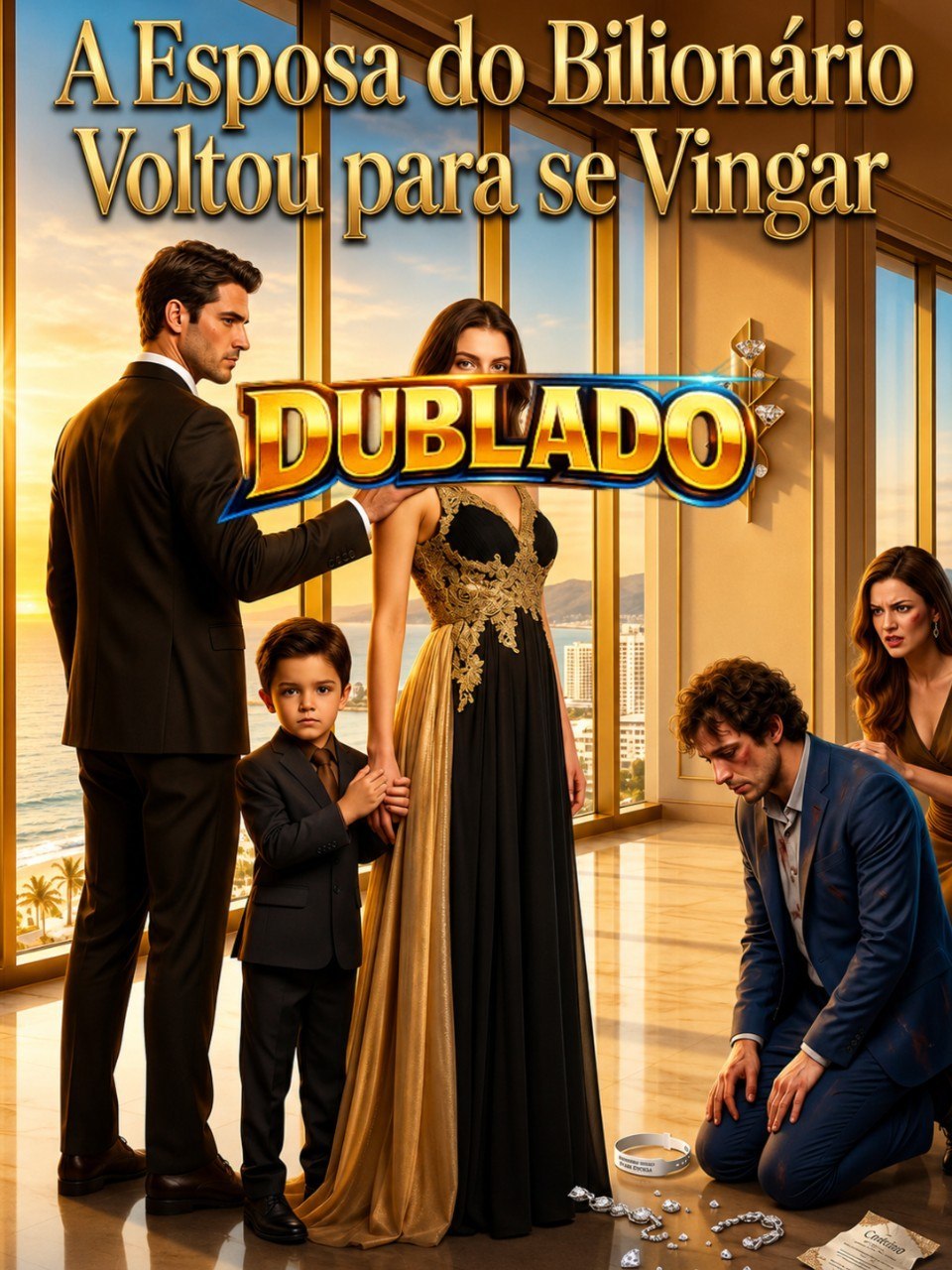 A ESPOSA DO BILIONÁRIO VOLTOU PARA SE VINGAR