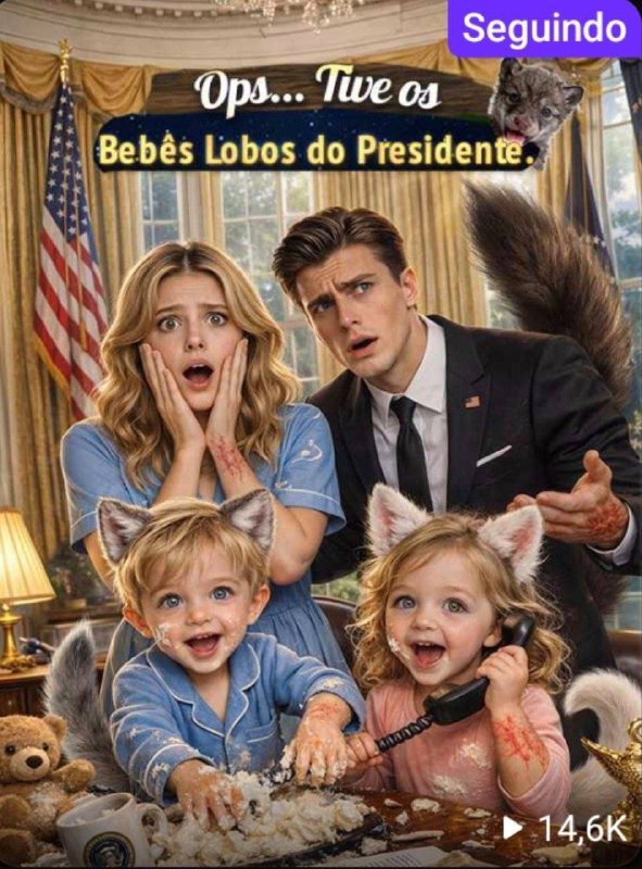 OPS... TIVE OS BEBÊS LOBOS DO PRESIDENTE DUBLADO