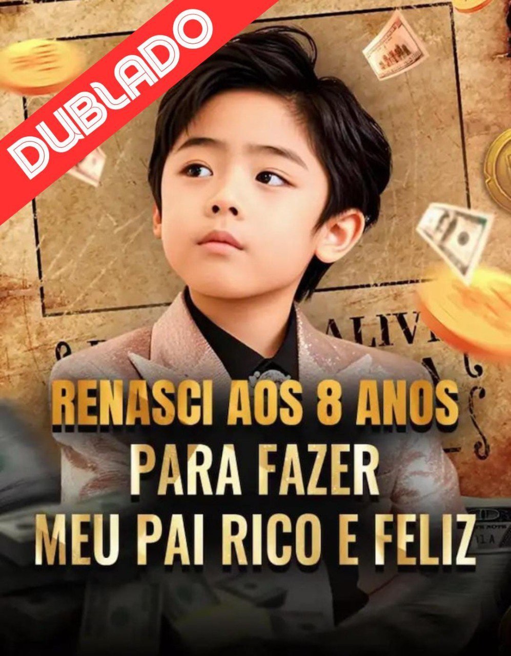 RENASCI AOS 8 ANOS PARA FAZER MEU PAI RICO E FELIZ